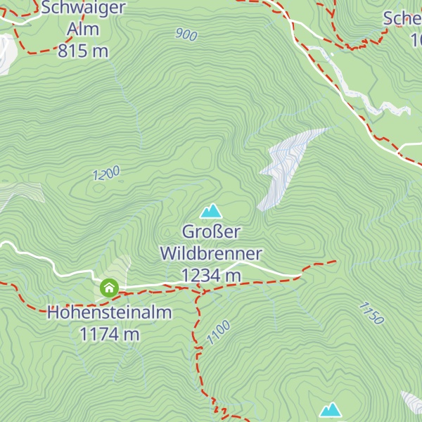 Map of Großer Wildbrenner
