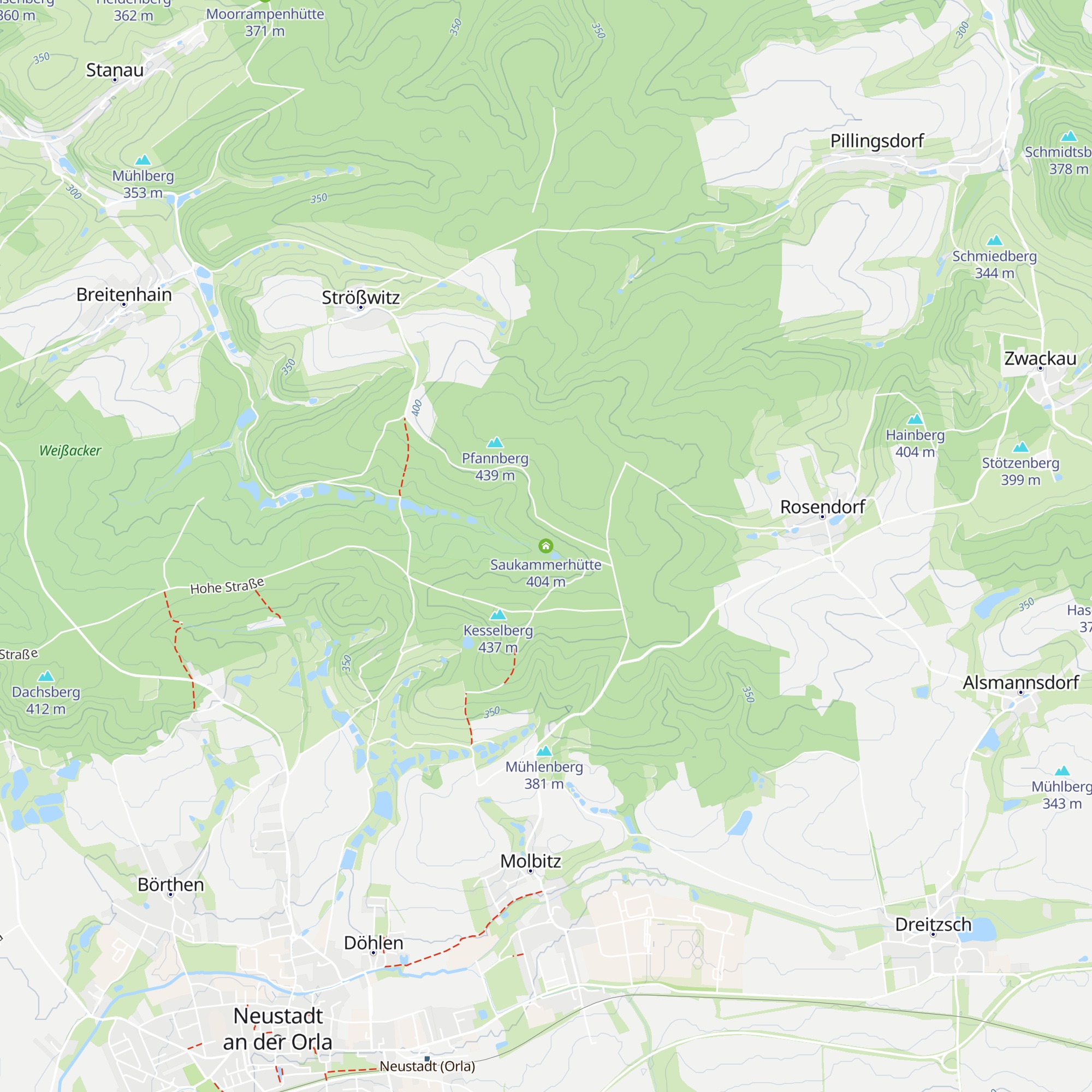 Saukammerhütte map