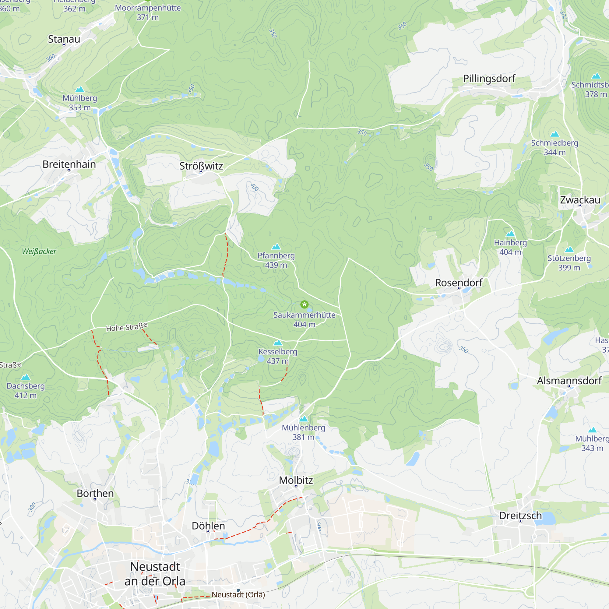 Saukammerhütte map