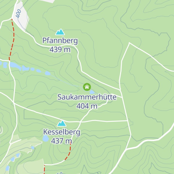 Map of Saukammerhütte