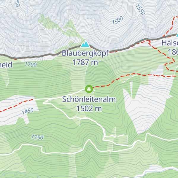 Map of Schönleitenalm