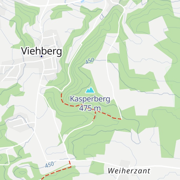 Map of Kasperberg