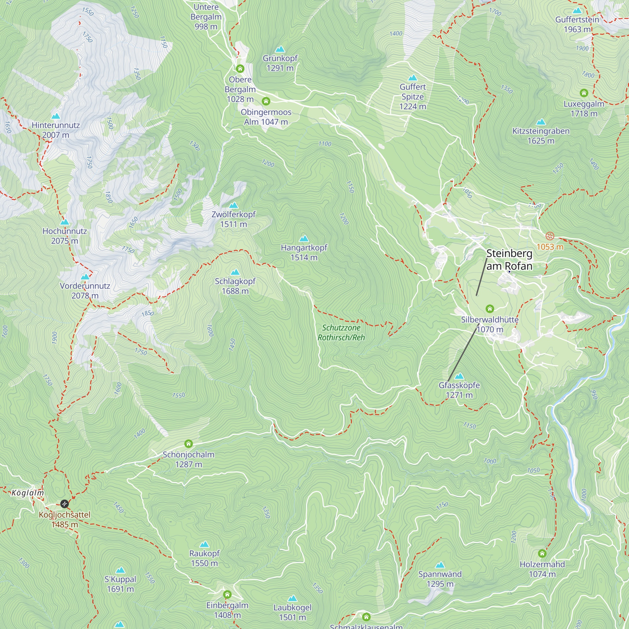 Jagdhütte map