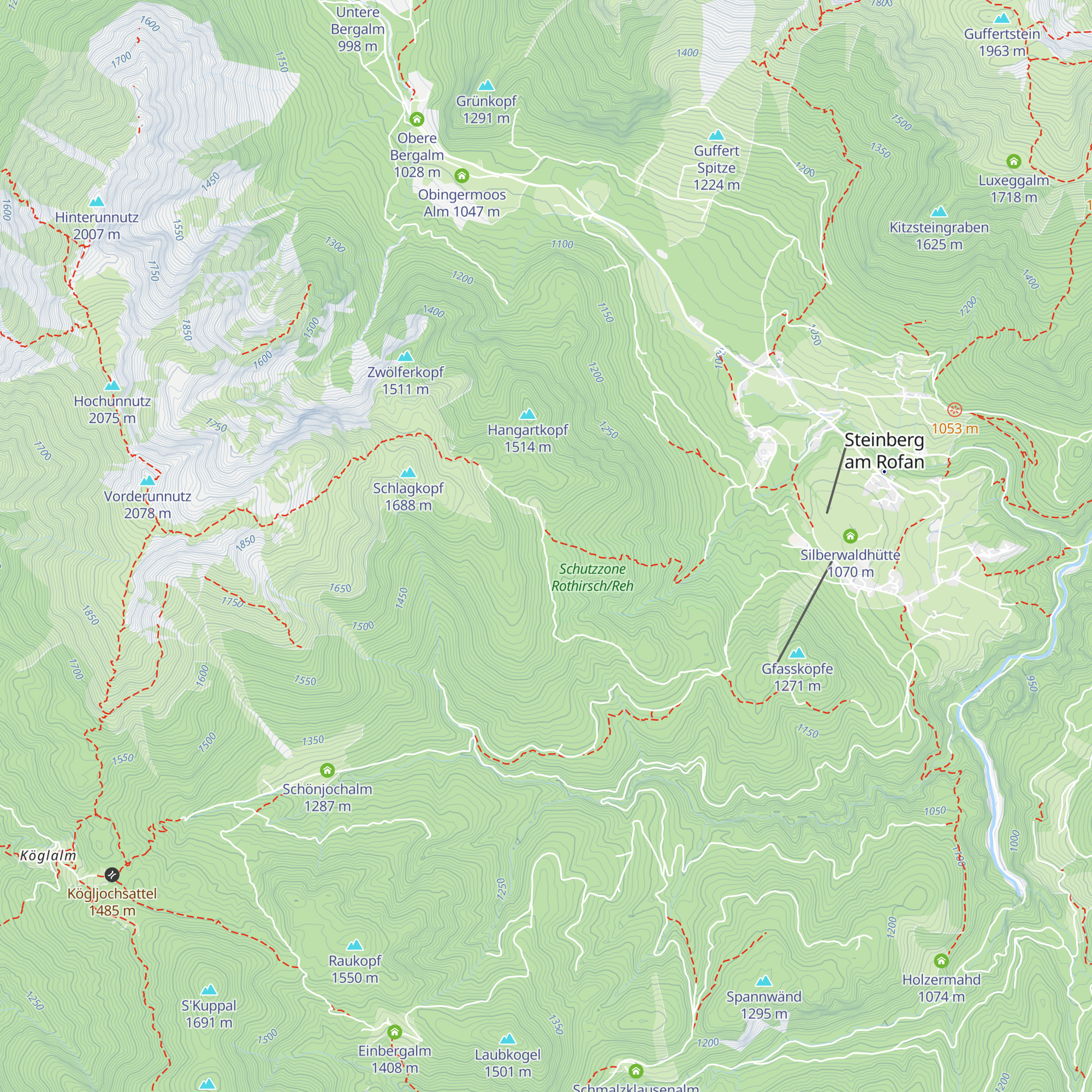 Jagdhütte map