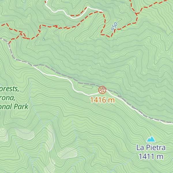 Map of Poggio Pian Tombesi
