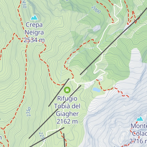 Map of Baita Valeruz