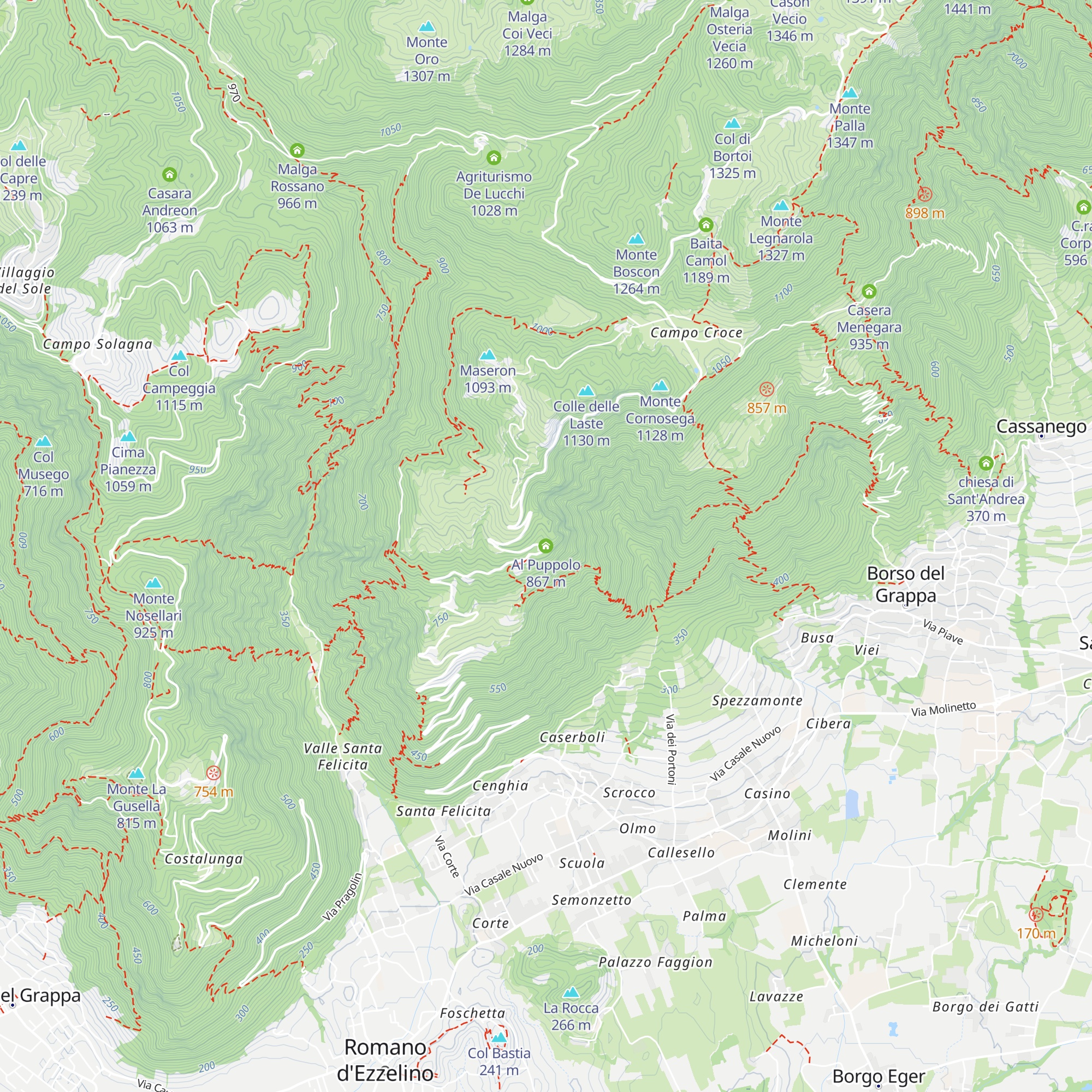 Al Puppolo map