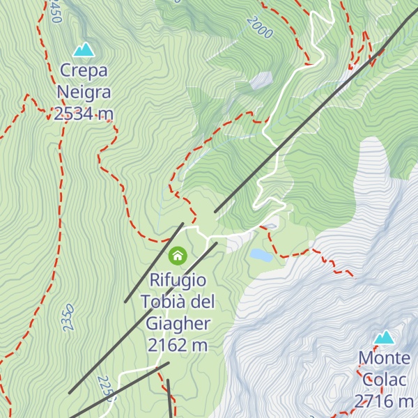 Map of Bar Ristorante Crepa Neigra