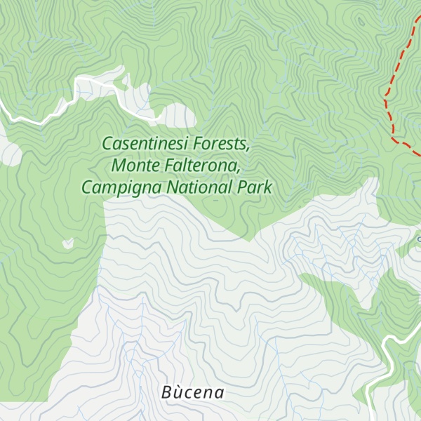Map of Poggio Tondo