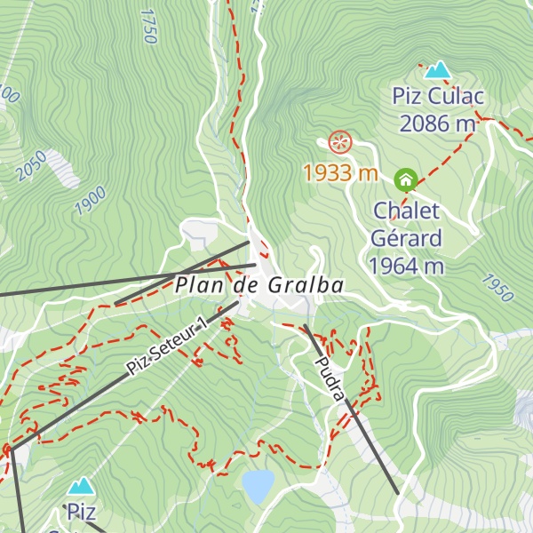 Map of Da Tamosso