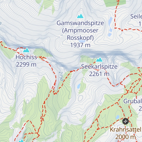 Map of Spieljoch