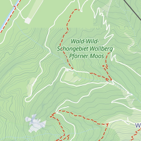 Map of Wallbergmoosalm Berggaststätte