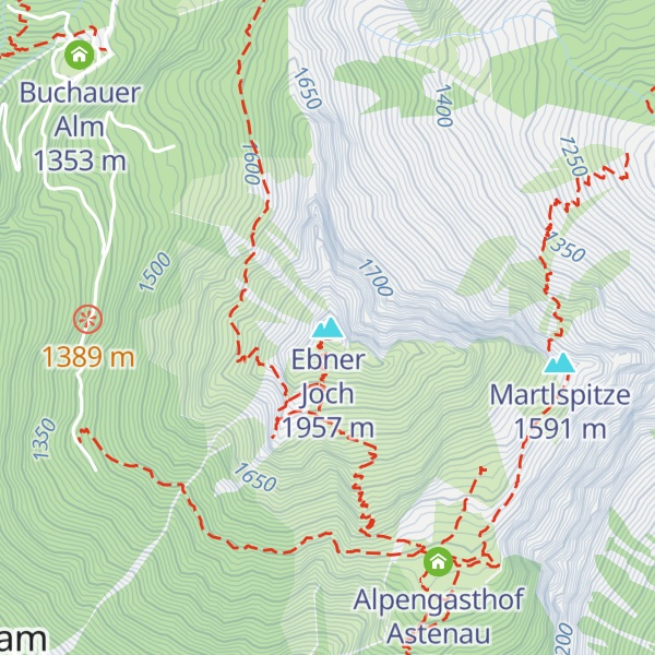 Map of Ebner Joch