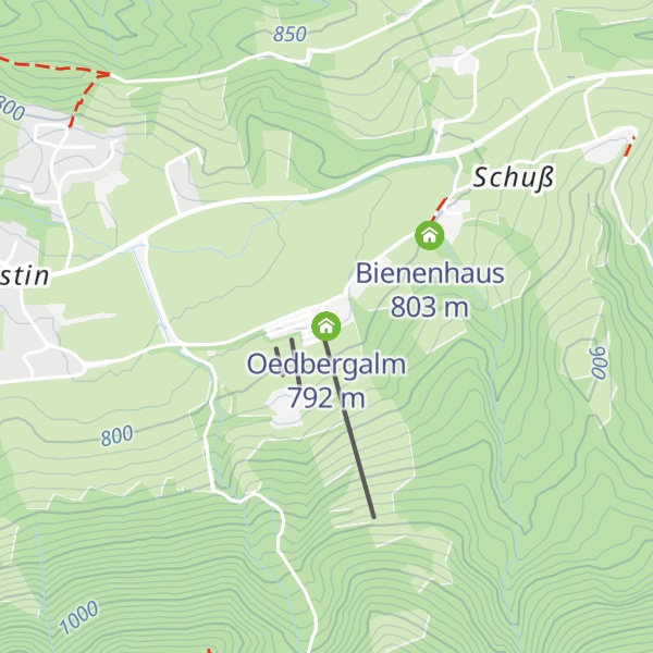 Map of Oedbergalm