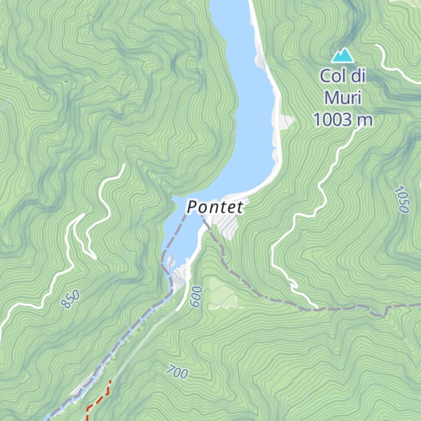 Map of Albergo Al Lago