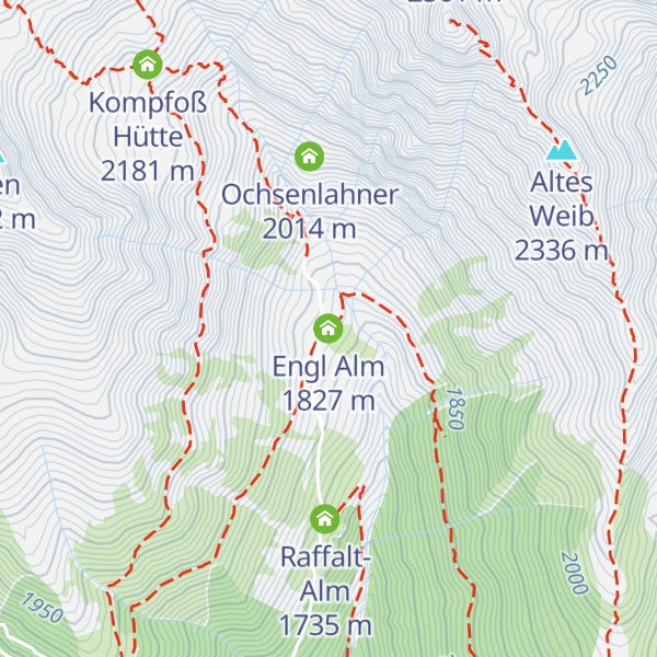 Map of Engl Alm