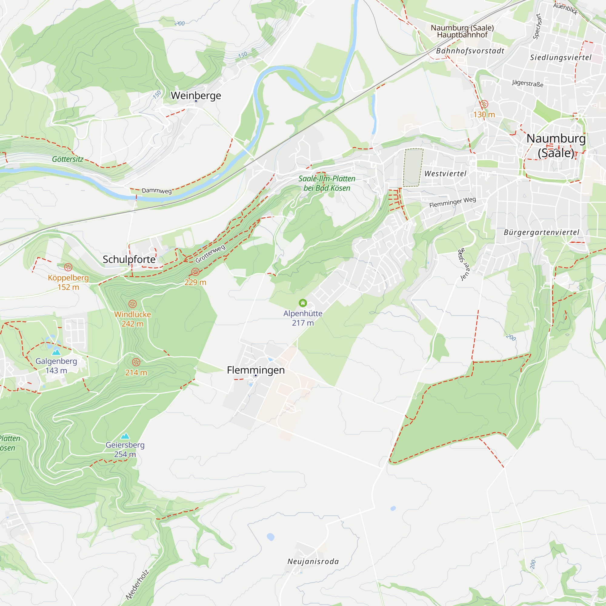 Alpenhütte map