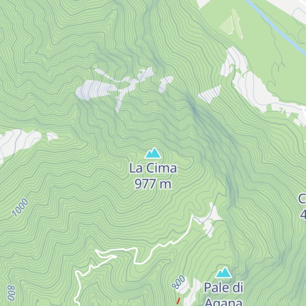 Map of La Cima