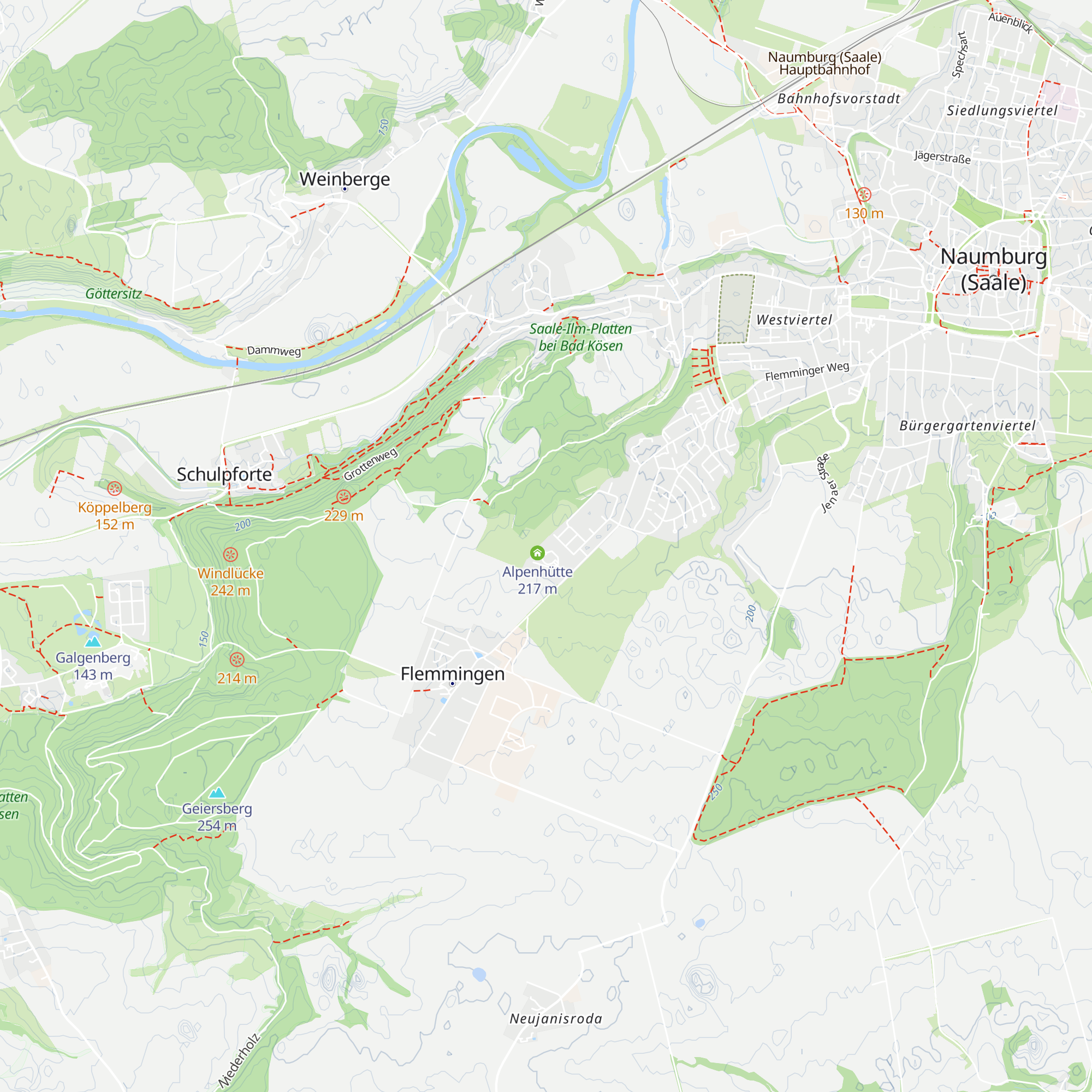 Finnenhütte map