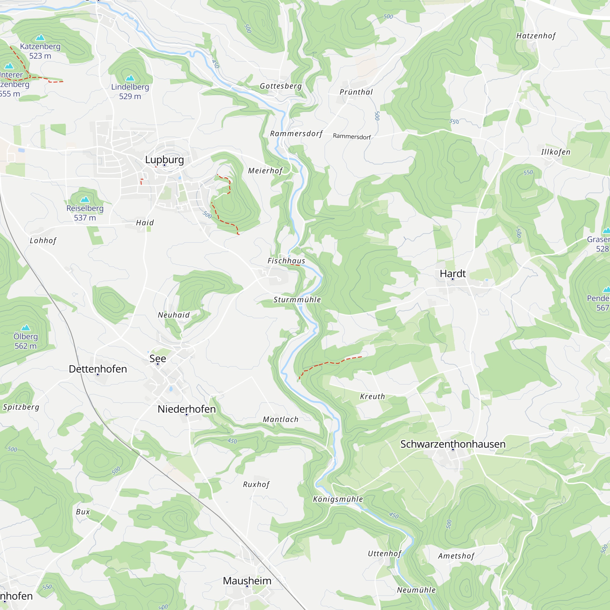 Fischerhütte map