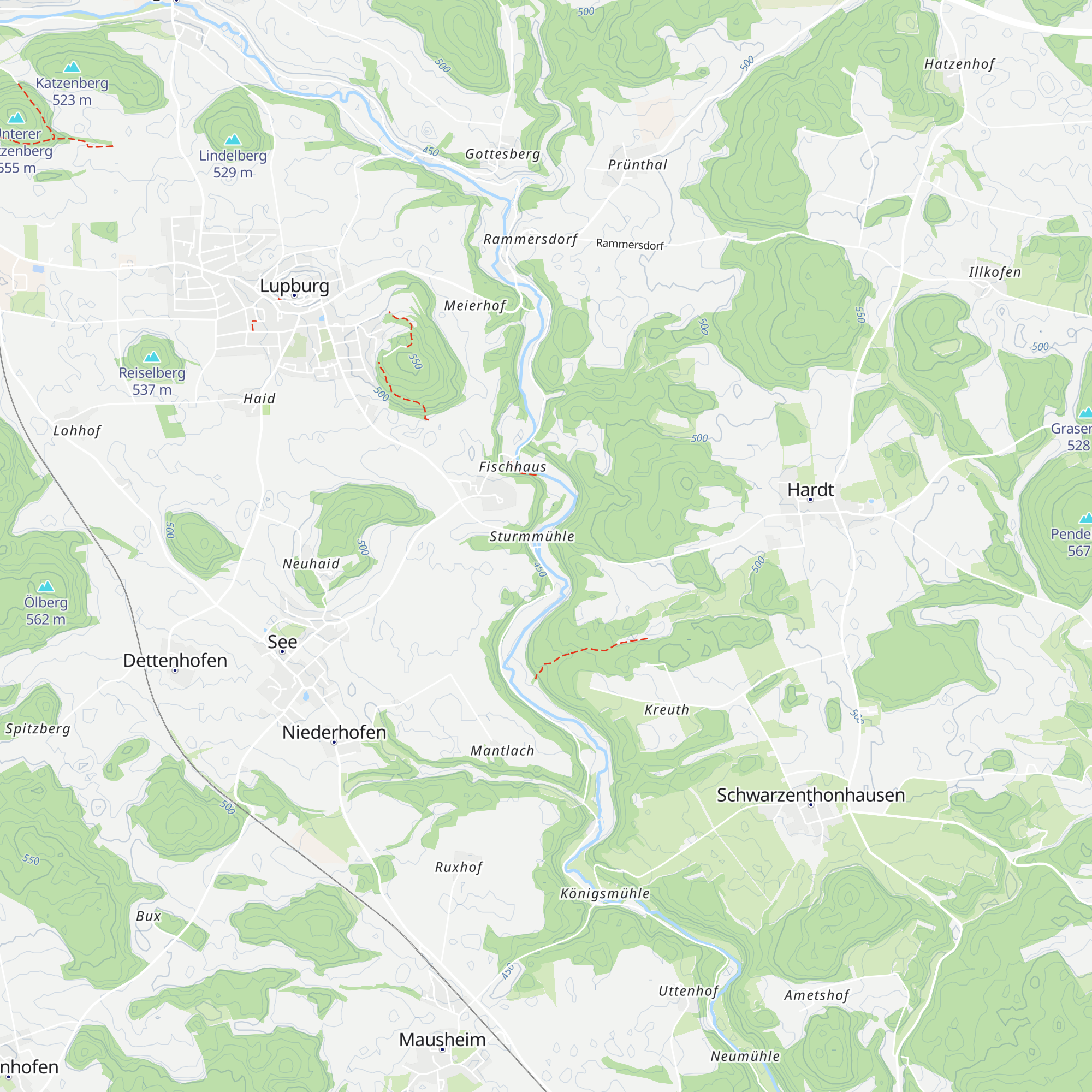 Fischerhütte map