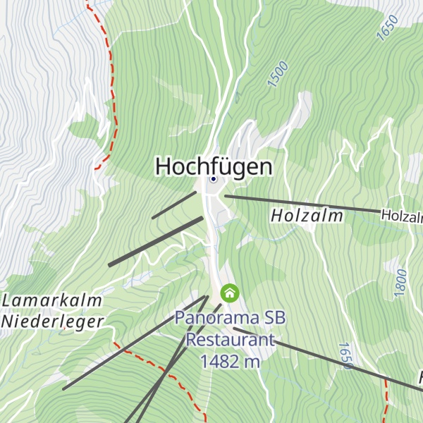Map of Après Ski Bar