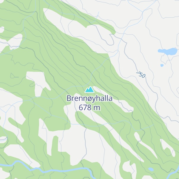 Map of Brennøyhalla