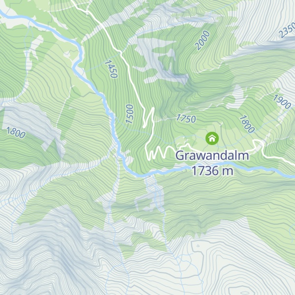 Map of Grawandhütte