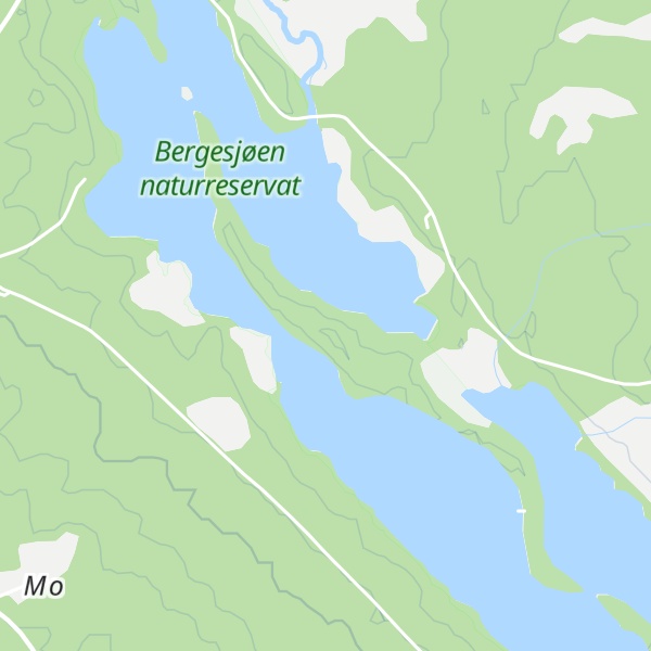 Map of Midtegga