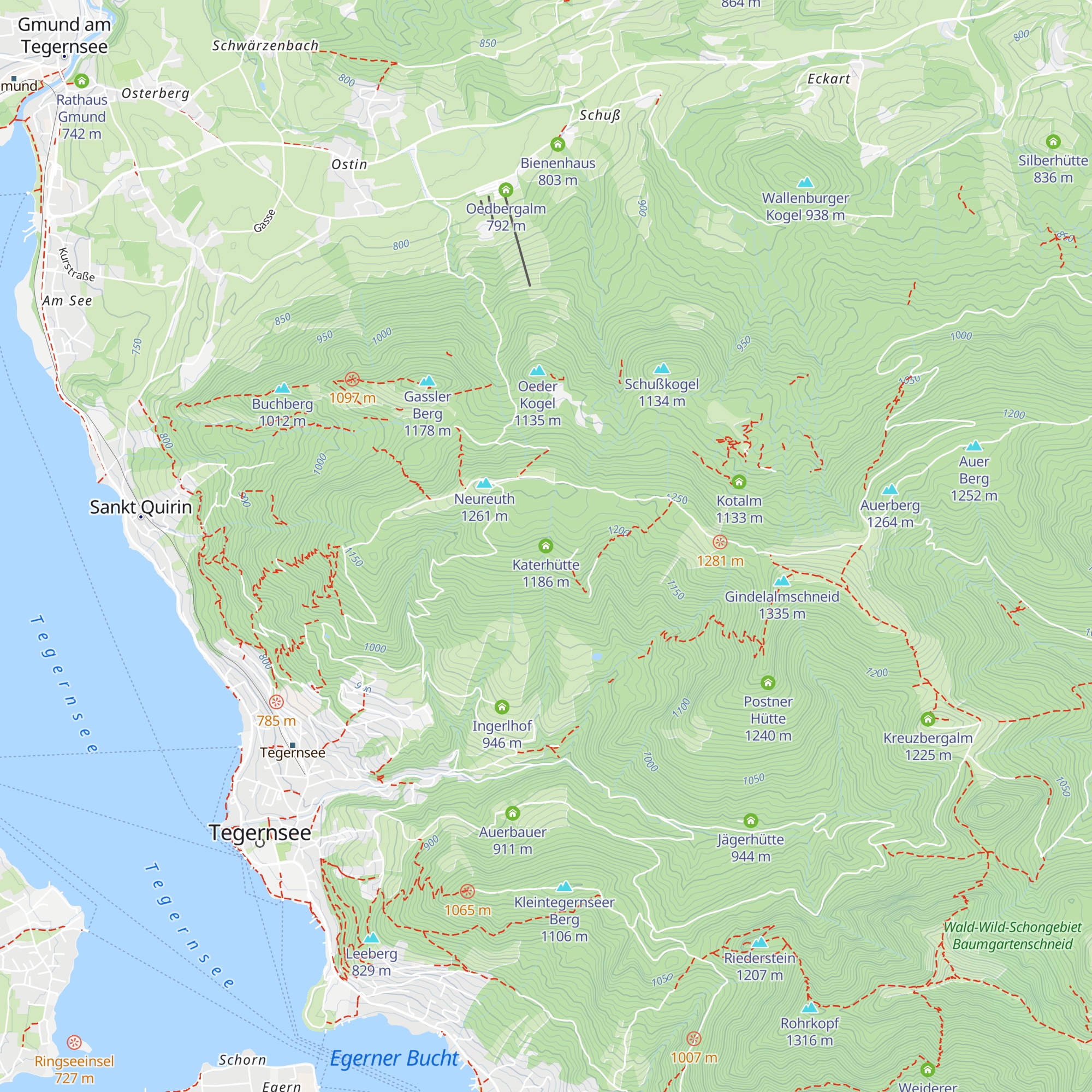 Katerhütte map