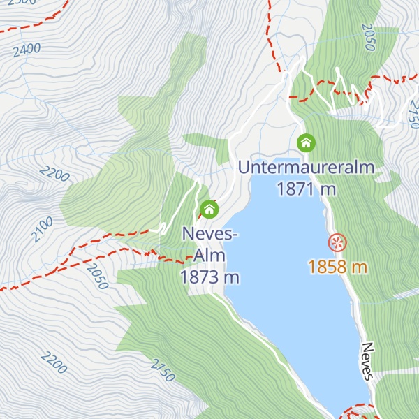 Map of Neves-Alm