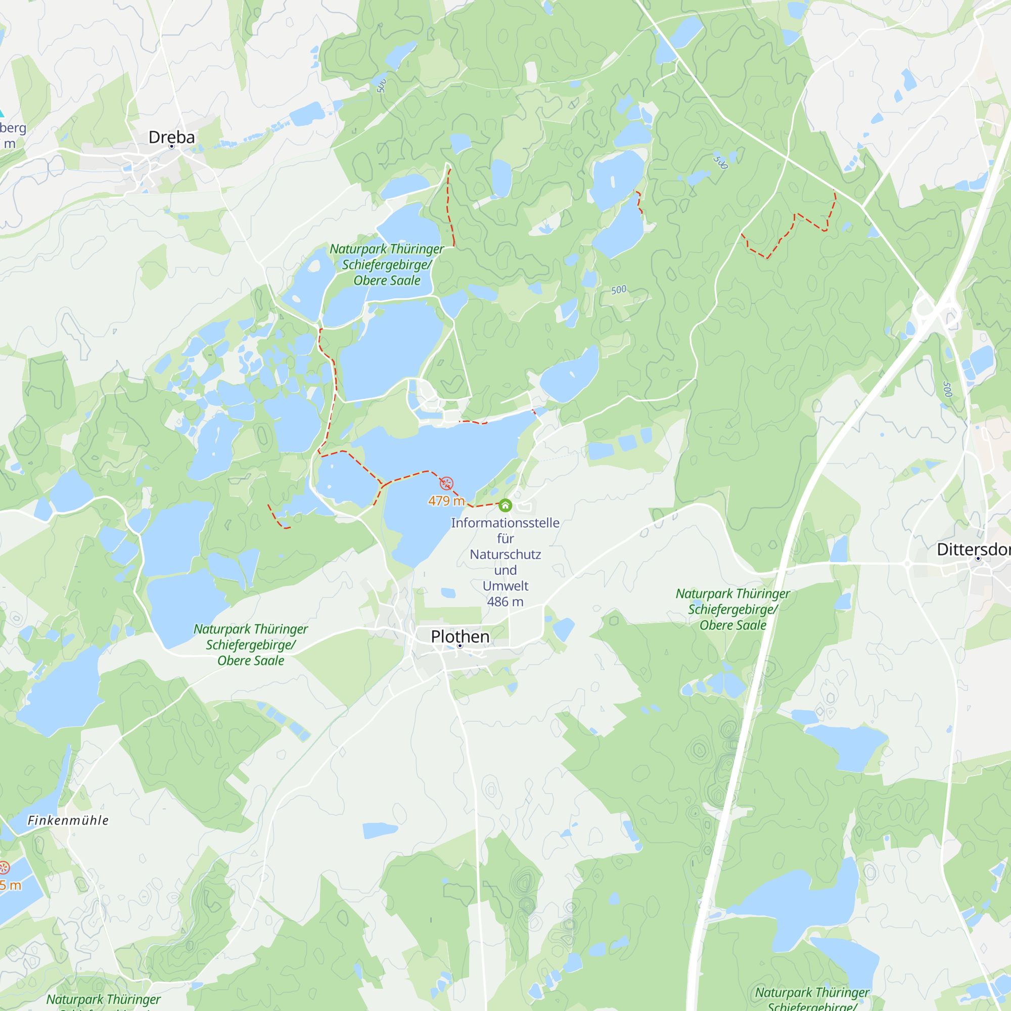 Informationsstelle für Naturschutz und Umwelt map