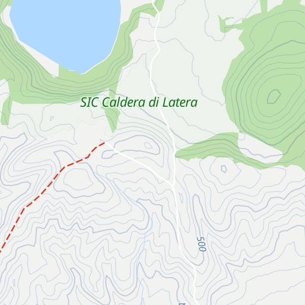 Map of Poggio Pilato