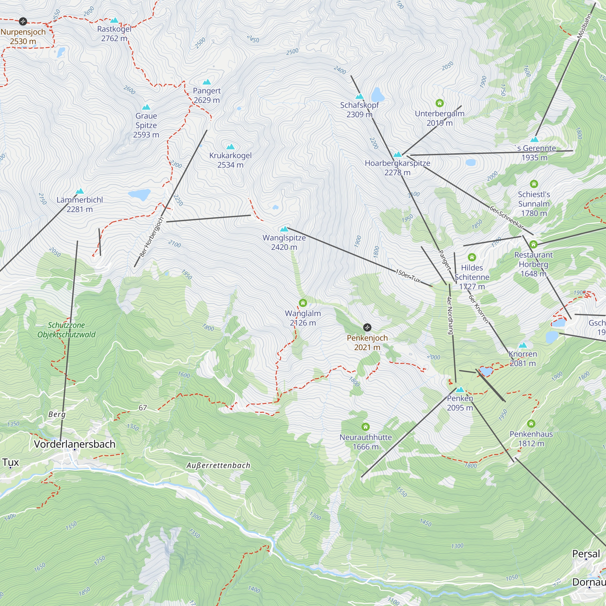Wanglalm map