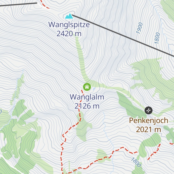 Map of Wanglalm