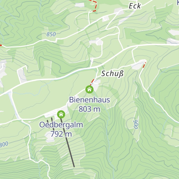 Map of Bienenhaus
