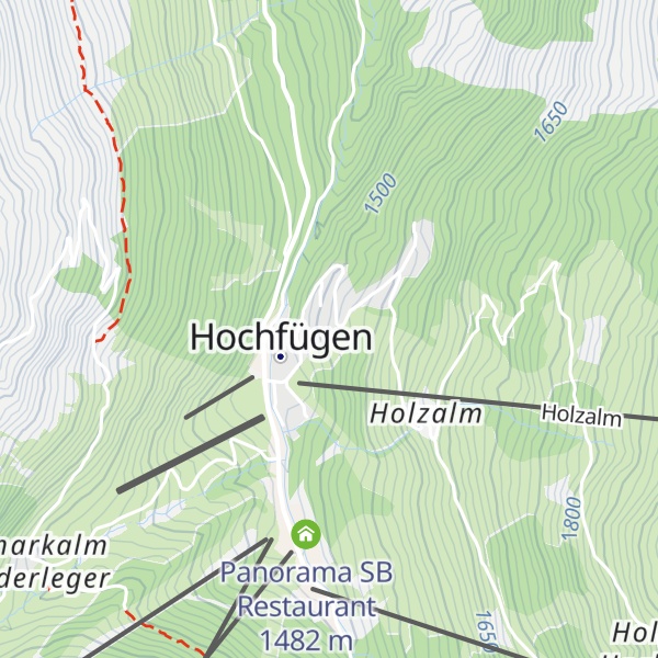 Map of Montana Alm