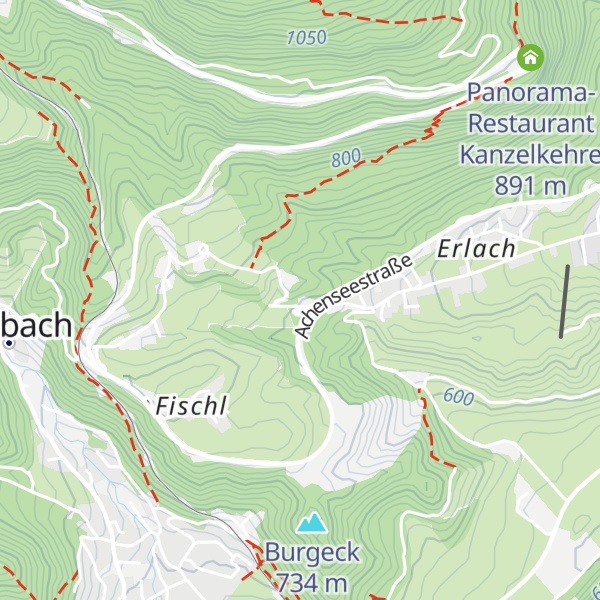 Map of Appartements Rofan