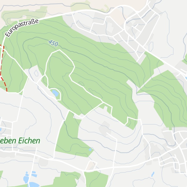Map of Vogelberg