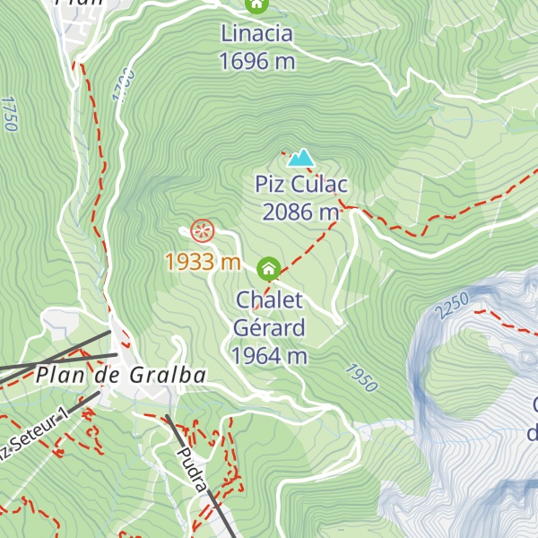 Map of Chalet Gérard