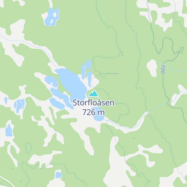 Map of Storfloåsen