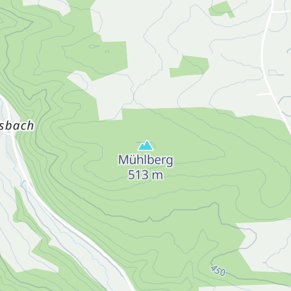 Map of Mühlberg