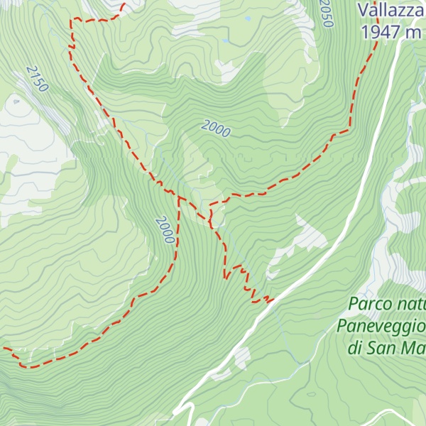 Map of Malga Juribrutto