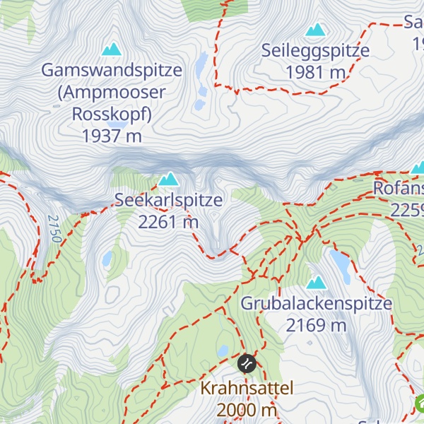Map of Roßkopf