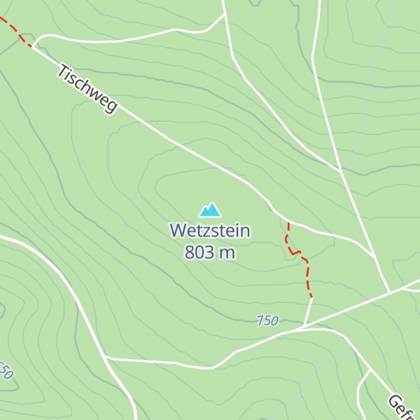 Map of Wetzstein
