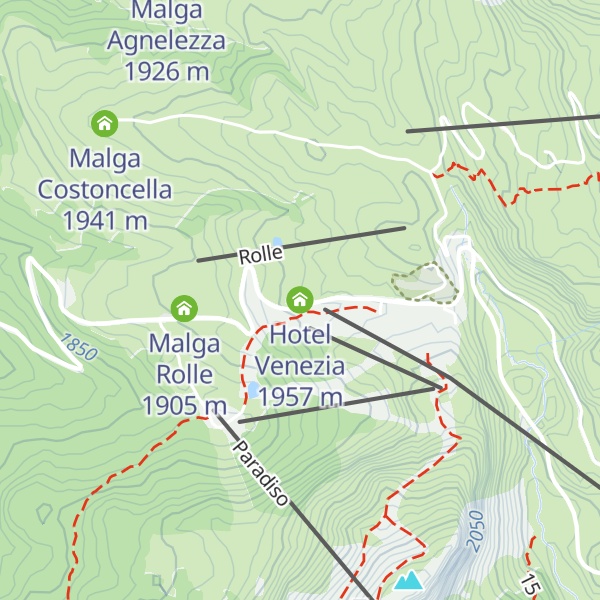 Map of Hotel Venezia