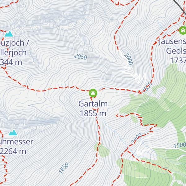 Map of Gartalm