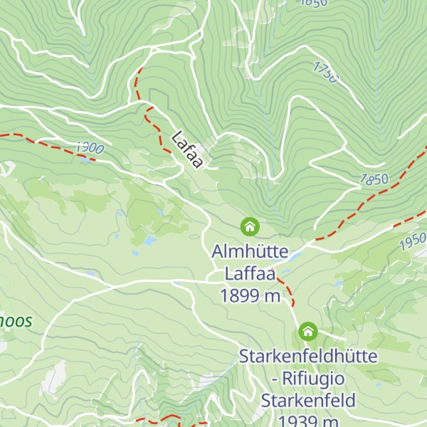 Map of Rastnerhütte