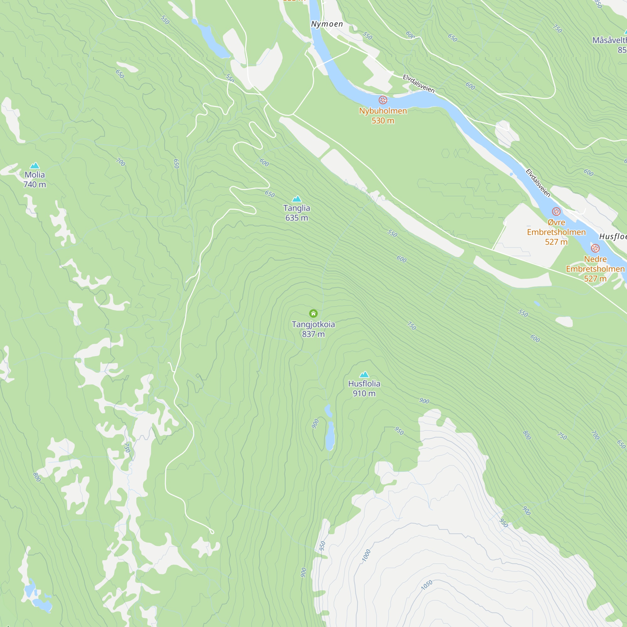 Tangjotkoia map