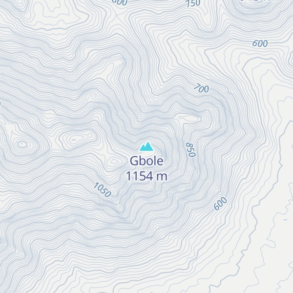 Map of Gbole